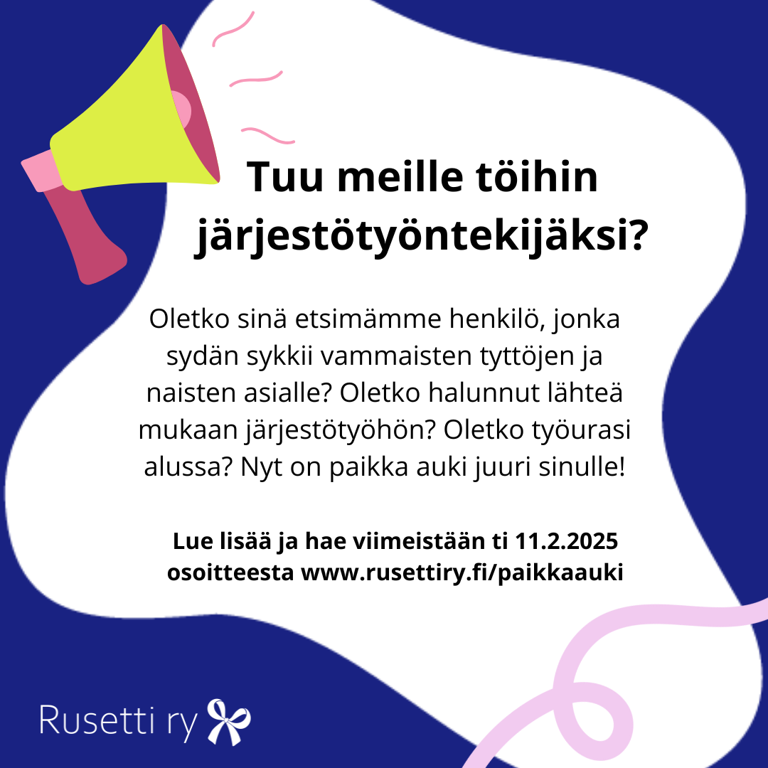 Kuvituskuva työpaikkailmoituksesta. 